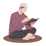 pngtree-a-handsome-muslim-man-wearing-cap-is-sitting-cross-legged-while-png-image_8862347